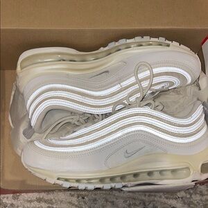 Nike Air Max 97 White Womens size 8